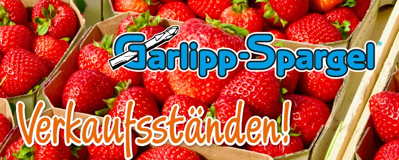 Ab sofort sind unsere leckeren deutschen frischen Erdbeeren an all unseren Spargelverkaufsständen erhältich!