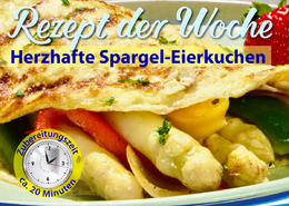 Herzhafte Spargel-Eierkuchen sind die Idee, Garlipp-Spargel einfach einmal ganz anders genießen zu können. Zusammen mit verschiedenen weiteren Gemüsesorten beschreibt Ihnen dieses Rezept eine schnelle Zubereitung eines nahrhaften Mahls. Zubereitungszeit: 20 Minuten