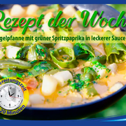 Köstliches Rezept: Spargelpfanne mit grüner Paprika in cremiger Pesto-Sauce. In 20 Minuten fertig! Einfache Zubereitung mit Garlipp-Spargel, Frischkäse und Chili. Perfekt als vegetarisches Hauptgericht oder Beilage.