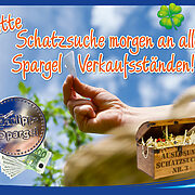 Schatzsuche Nummer drei ist ausgelost! Für die morgen stattfindende Schatzsuche (an allen Garlipp-Spargelverkaufsständen) wird immer zuerst der Spargelverkaufsstand ausgelost, an dem die Schatzsuche stattfinden wird. Warum? Wir möchten natürlich gern vor Ort sein, damit wir die Freude unseres Kunden miterleben. Er wird zum Glücksbringer und wählt dann seinen Lieblingsverein aus, dem Garlipp-Spargel dann 1.000,- Euro spendet.