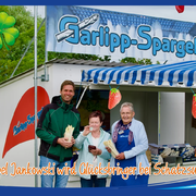 Garlipp-Spargels Schatzsuche in Havelberg: Bärbel Jankowski findet echten Silbertaler und wird Glücksbringerein