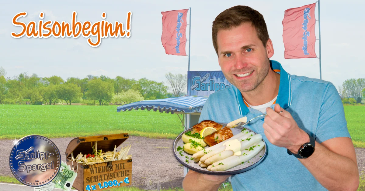 Saisonbeginn bei Garlipp-Spargel im Jahr 2026!