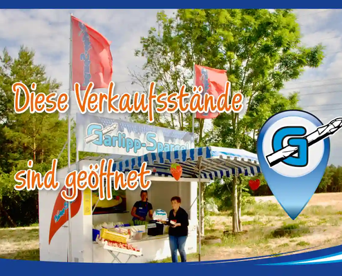 Garlipp-Spargel hat an diesen Spargelverkaufsständen nun geöffnet (2026). Bitte beachten: Seit 7.4.2026 sind alle Spargelverkaufsstände geöffnet.